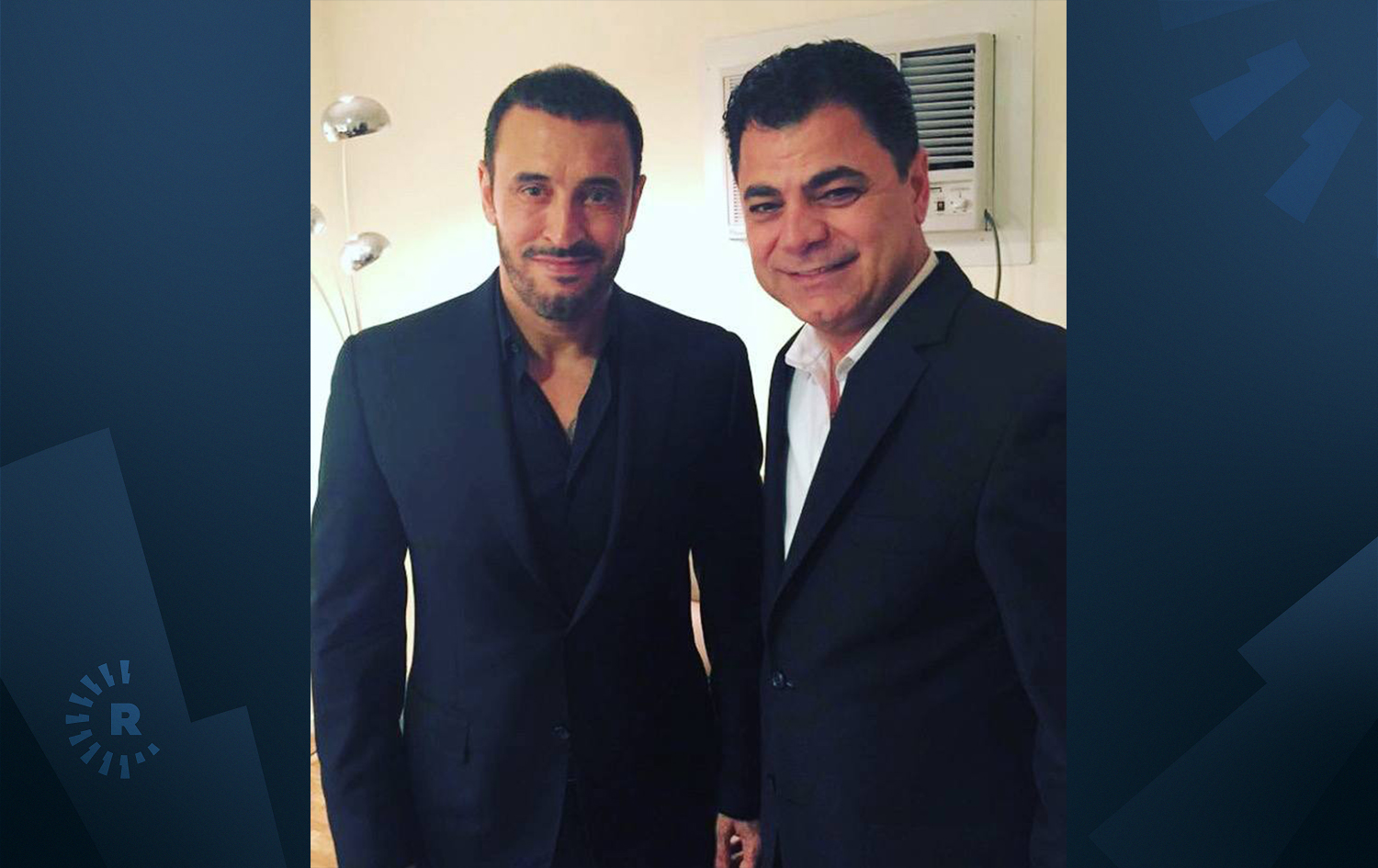 هونەرمەند سالار ئازید لەگەڵ هونەرمەند کازم ساهیر