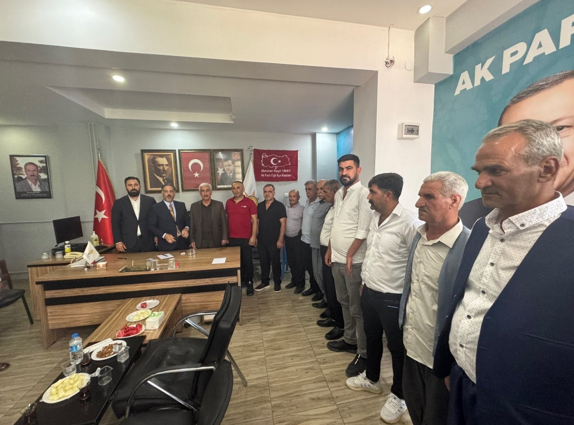 Katılım töreninden kare