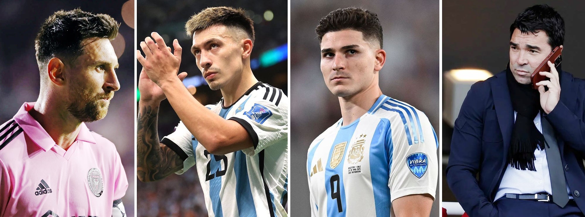 دیکۆ، ئەلڤارێز، لیساندرۆ و مێسی