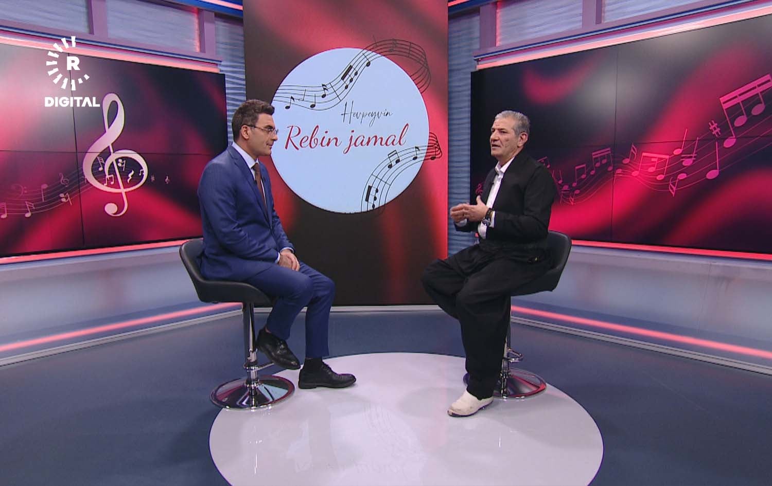 هەڤپەیڤینی جەعفەر موبەشرنیا، پێشکێشکاری رووداو لەگەڵ هونەرمەند رێبین جەمال