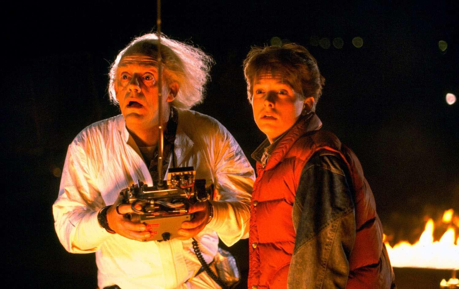 دیمەنێک لە فیلمی (Back to the Future)