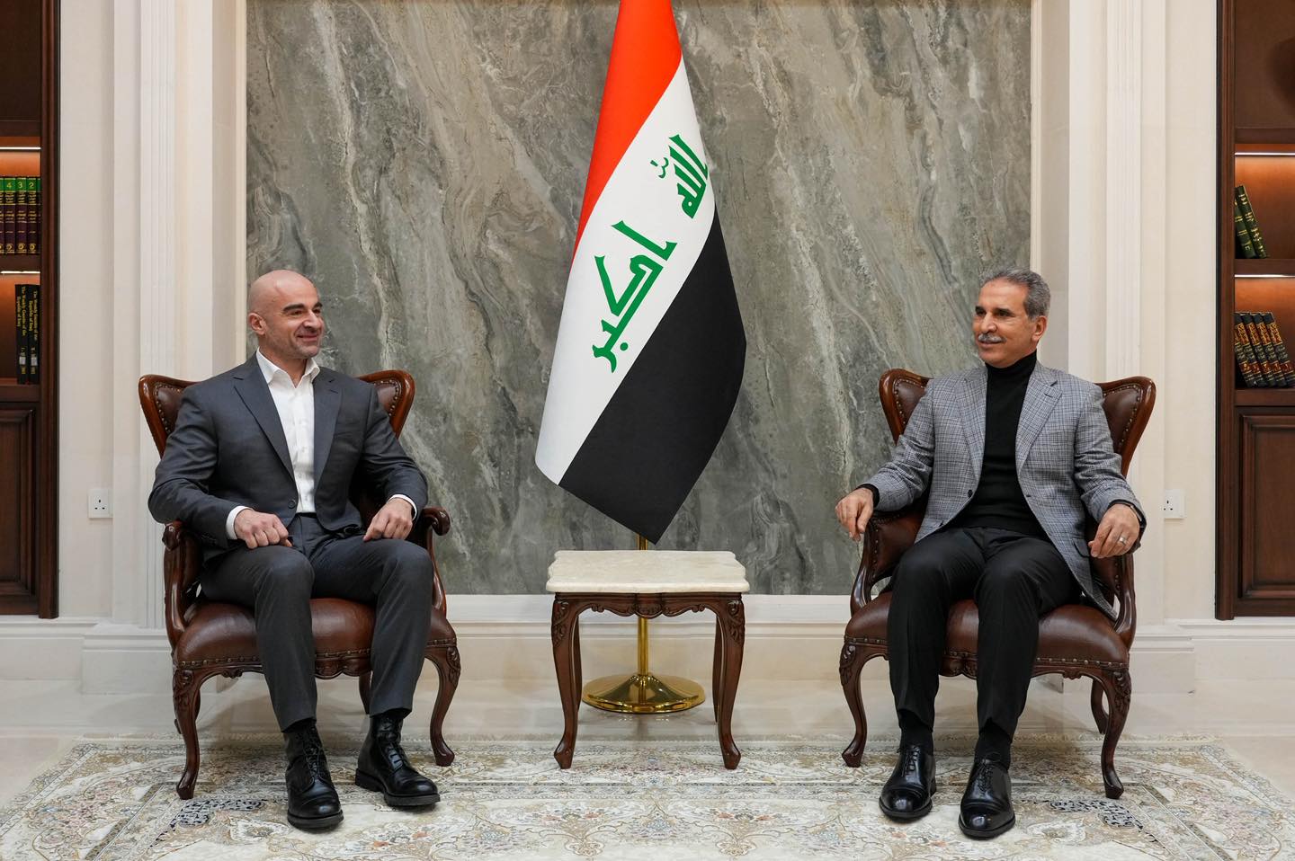 کۆبوونەوەی بافڵ تاڵەبانی لەگەڵ فایەق زێدان