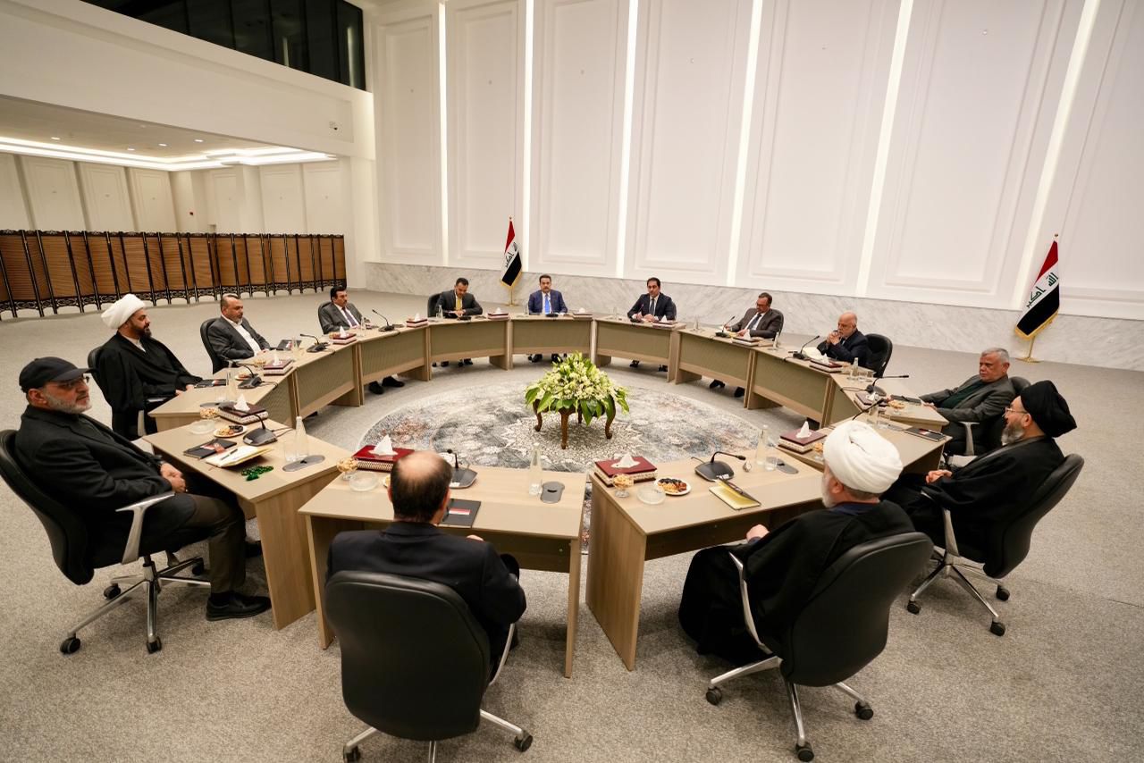 Coordination Framework meeting in Baghdad on January 10, 2026. Photo: handout