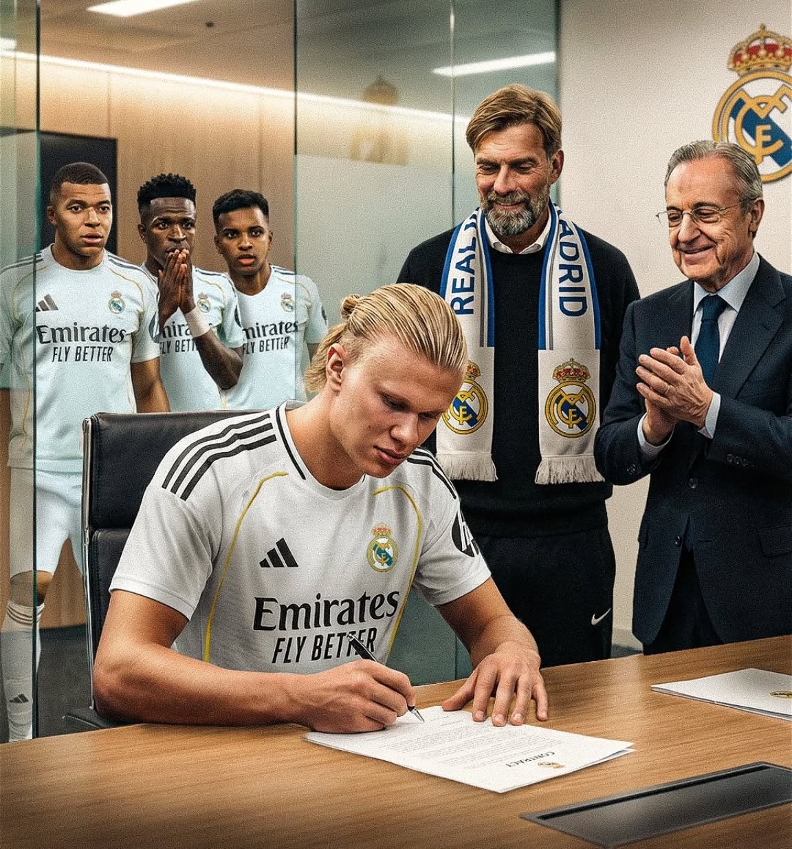 ئایا کڵۆپ داوای هالاند لە پێرێز دەکات