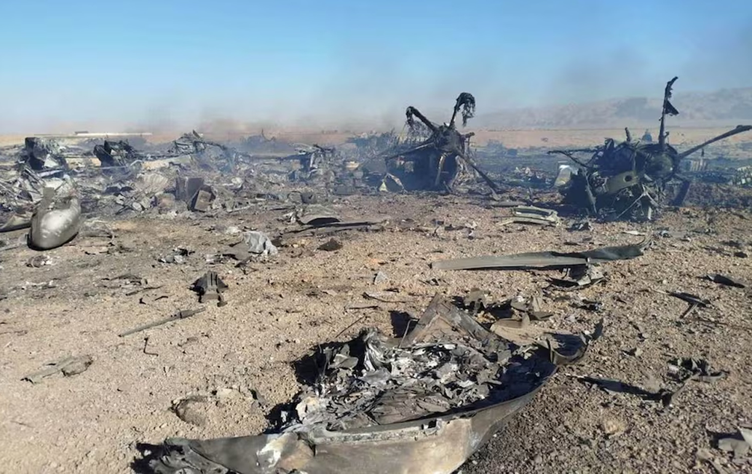 پاشماوەی فڕۆکە ئەمریکییەکان. وێنە: Reuters