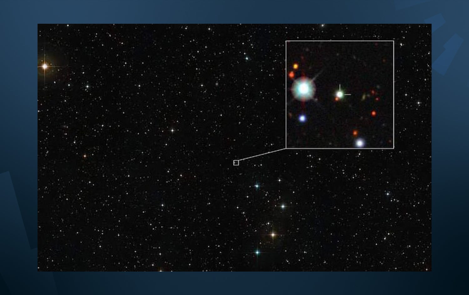 کونی رەشی J0529-4351 لە چاوی تەلەسکۆپەکانەوە.