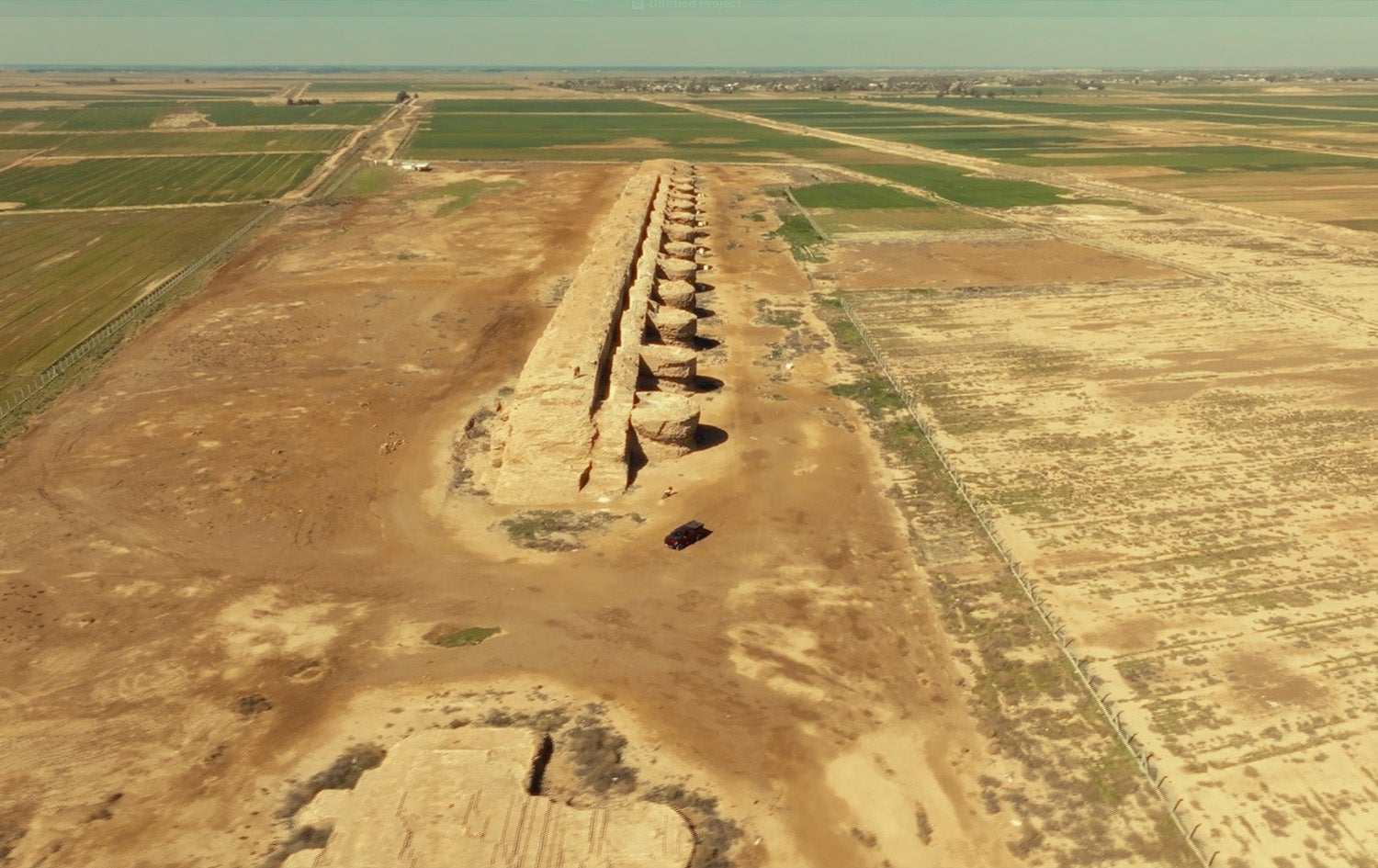 کۆشکی کۆتایی ساسانییەکان: یەکەم زیندان لە عێراق