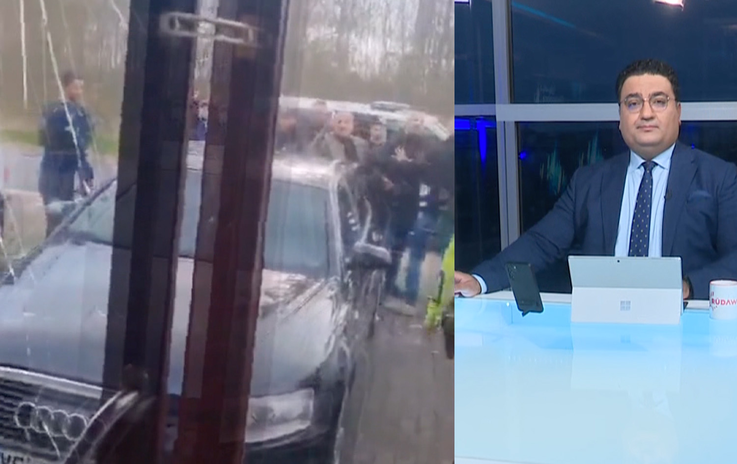 دیاسپۆرا - وردەکاری شەڕی نێوان کورد و تورک لە بەلجیکا