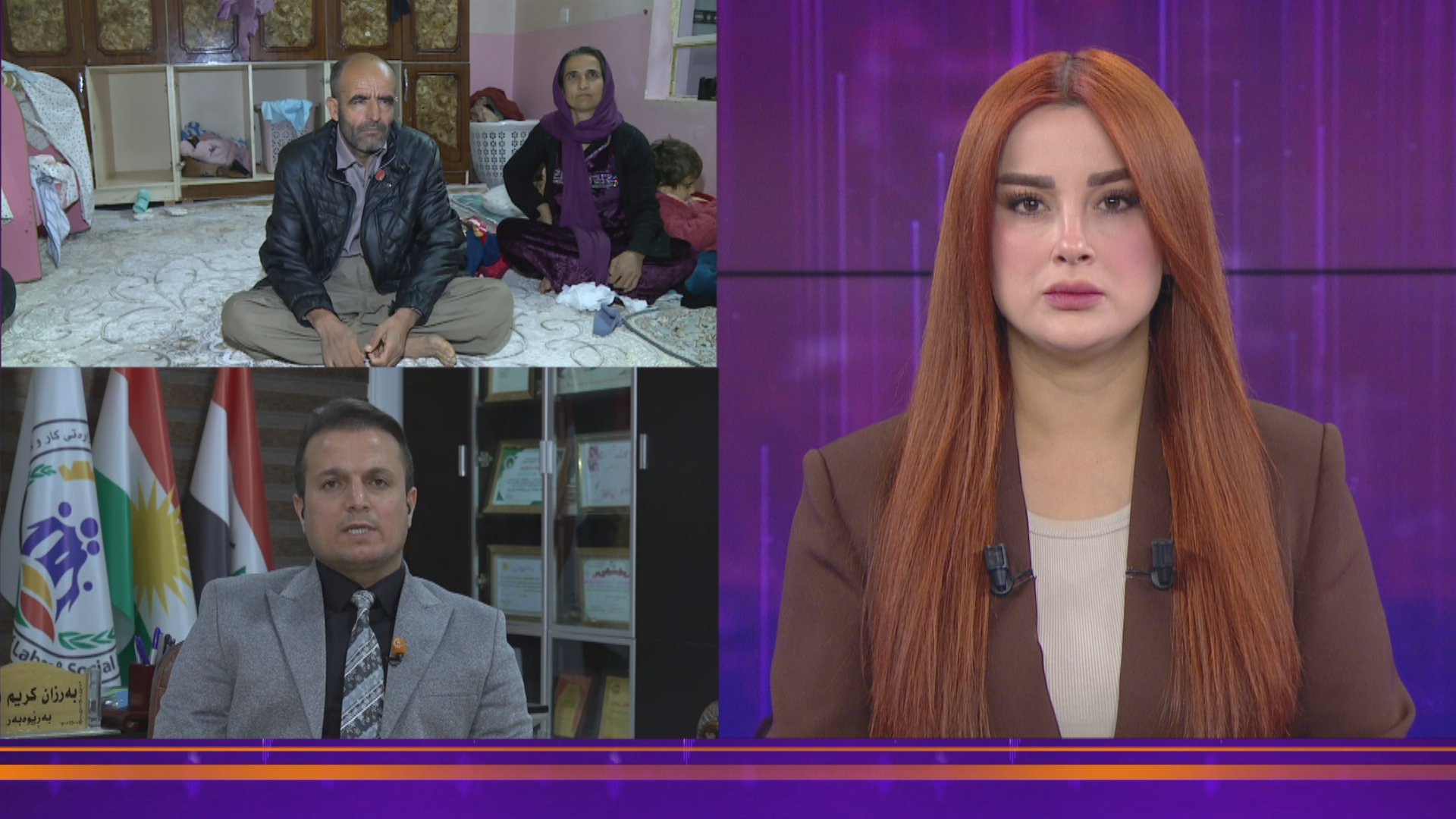 باوکێک بە یەک گورچیلەوە شەڕی بژێویی بۆ سێ کچە ئۆتیزمەکەی دەکات