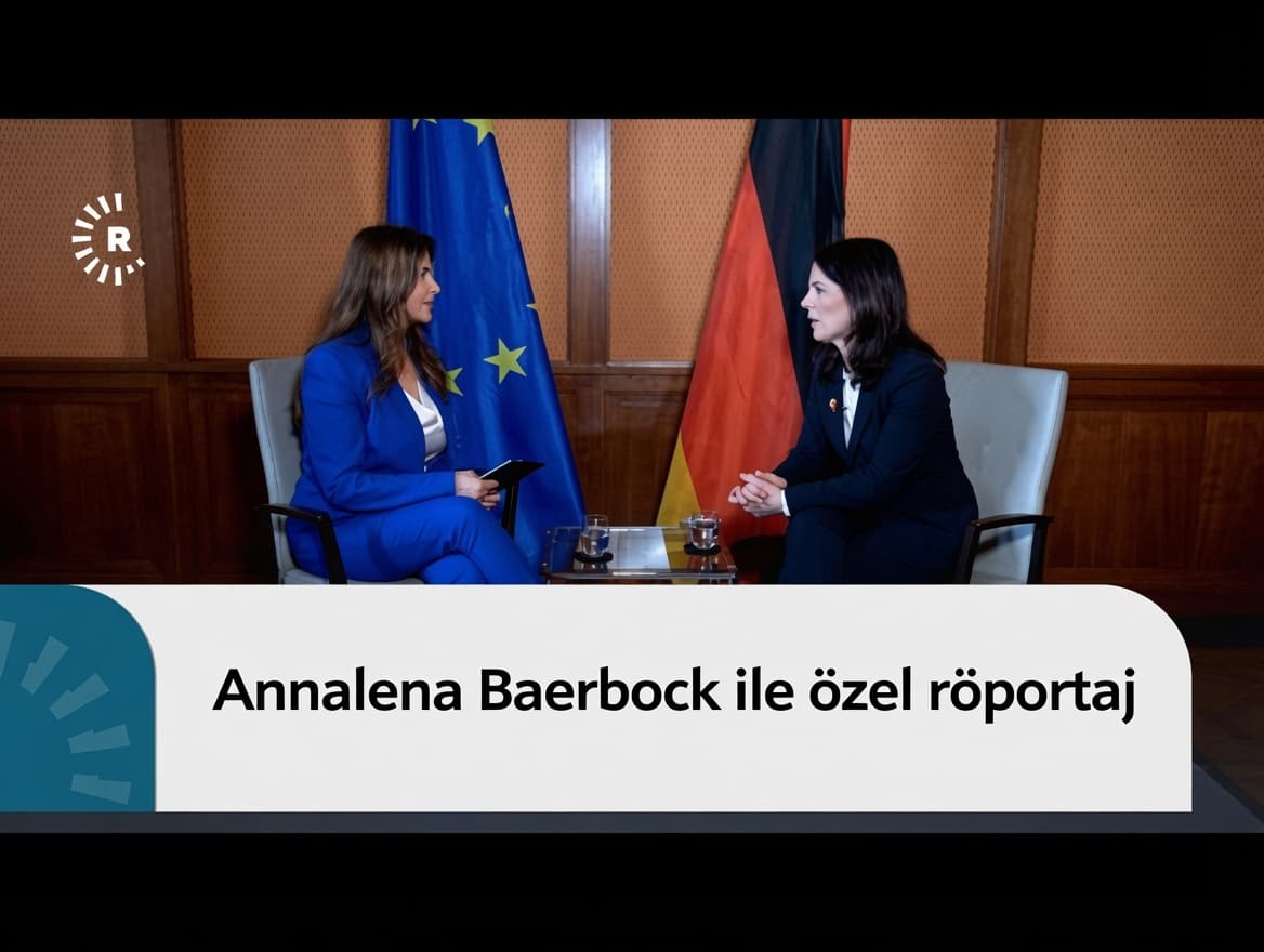 RÖP - Almanya Dışişleri Bakanı Annalena Baerbock ile özel söyleşi