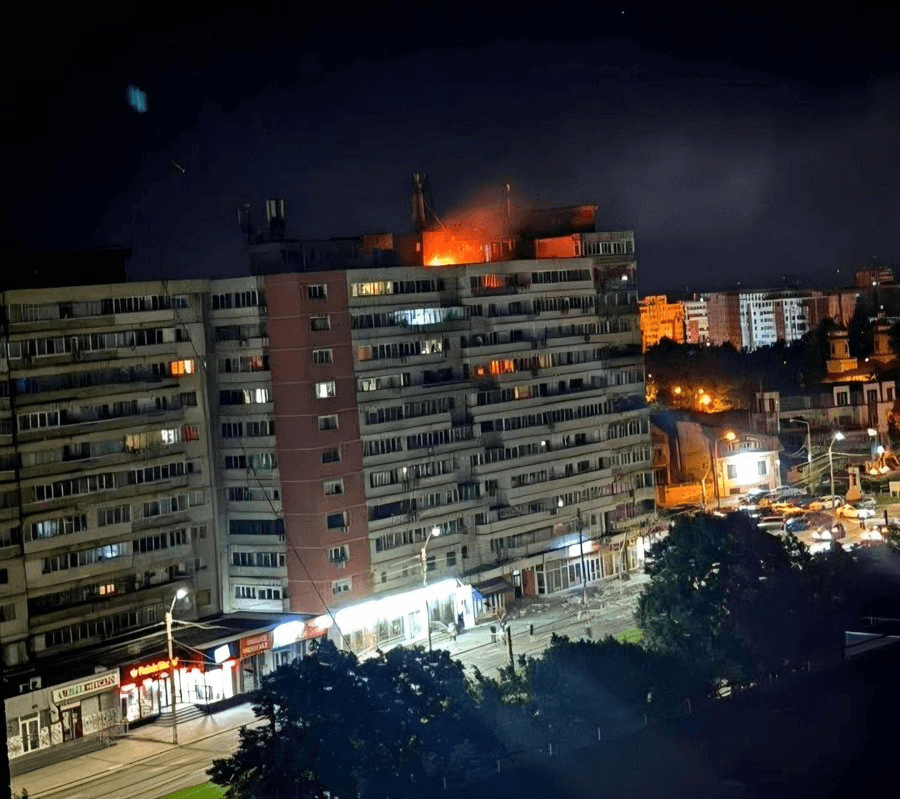 İHA'nın düştüğü apartman