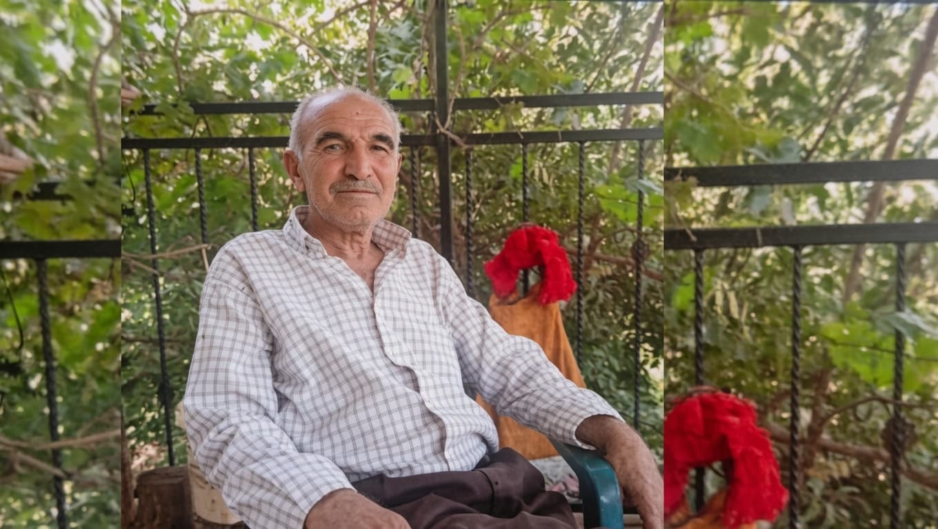 AMED - Kur bavê xwe bi demançeyê kuşt û hat desteserkirin