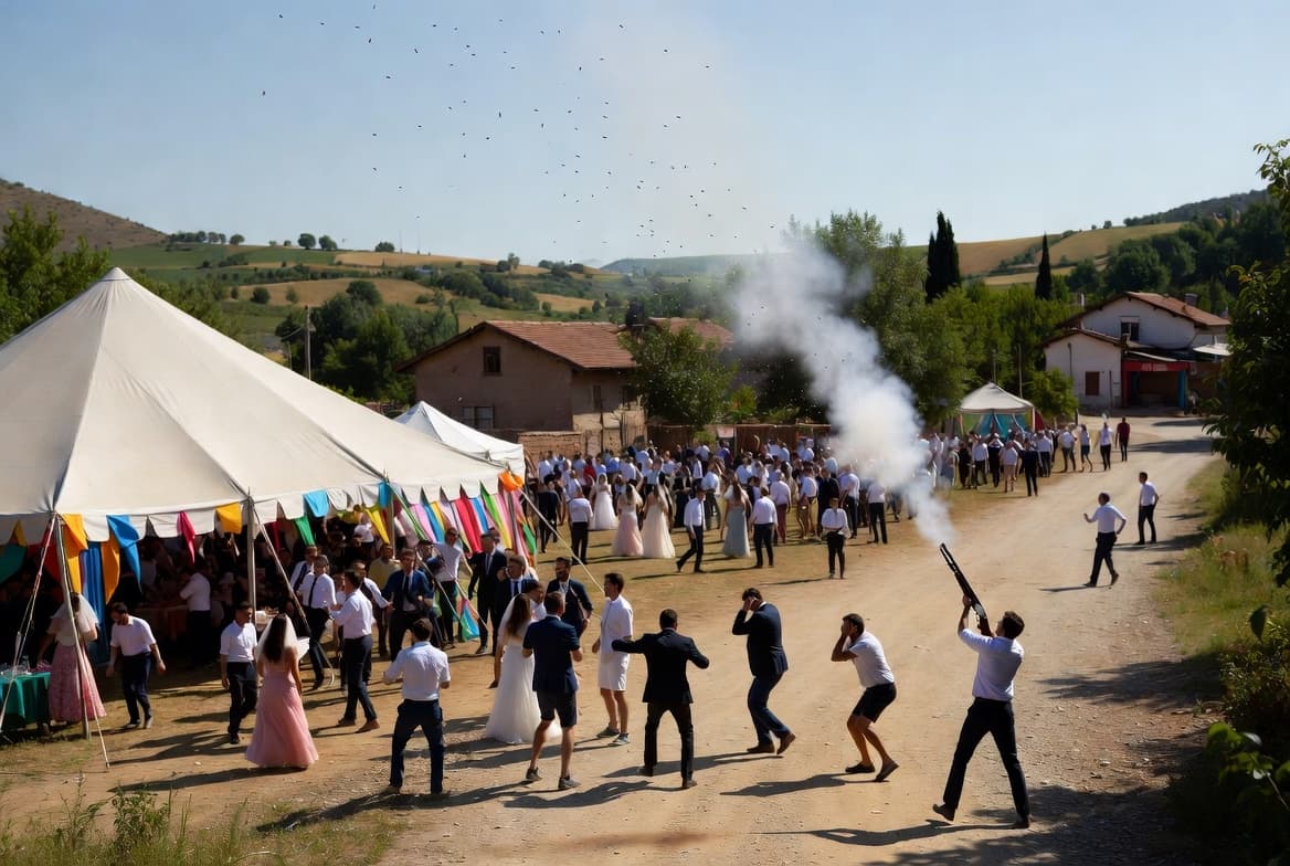 DENÎZLÎ - Ji kêfa dawetê 11 kes birîndar kirin