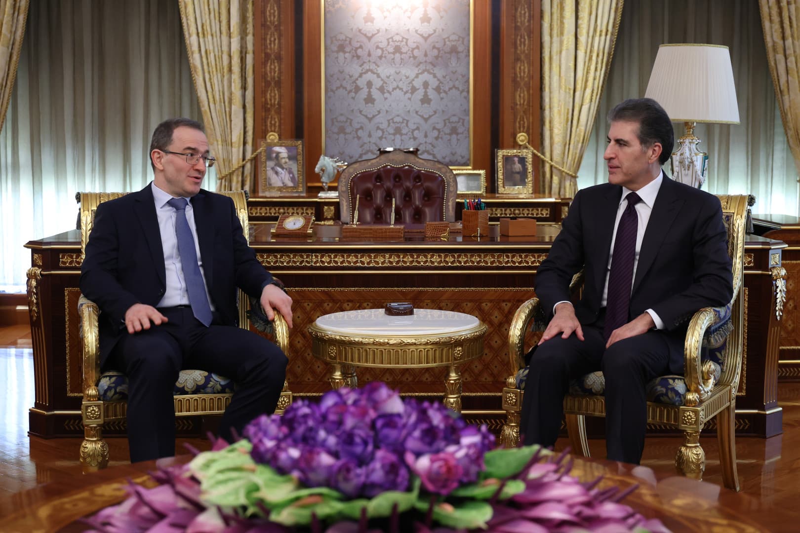 Kurdistan Region President, Russian ambassador discuss Erbil-Baghdad ties