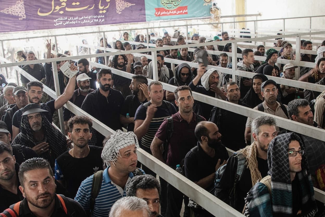 9 günde 130 binden fazla ziyaretçi Mehran Sınır Kapısı’ndan Irak’a geçti