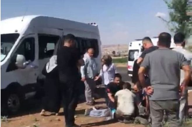 Li Êlihê qeza: 15 kes birîndar bûn