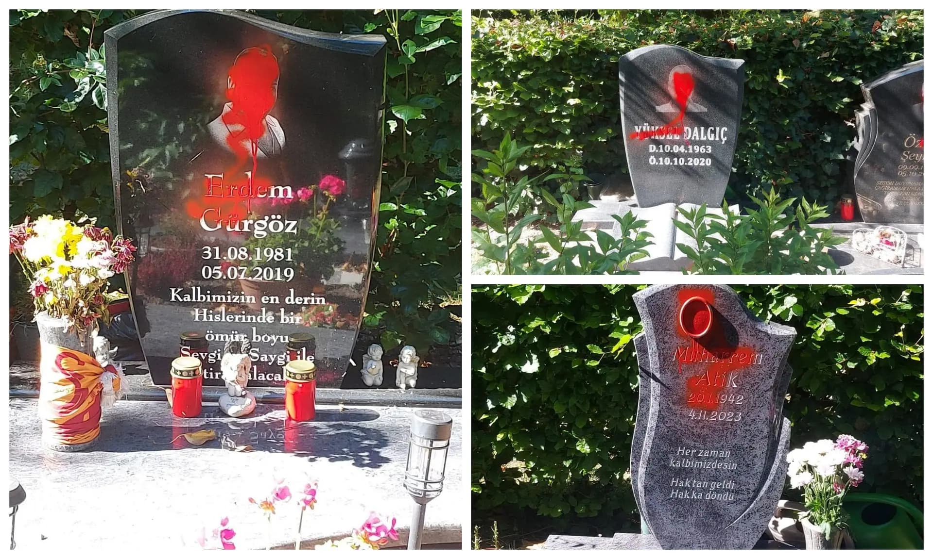 Li Almanyayê êrişî gorên Elewiyan hat kirin