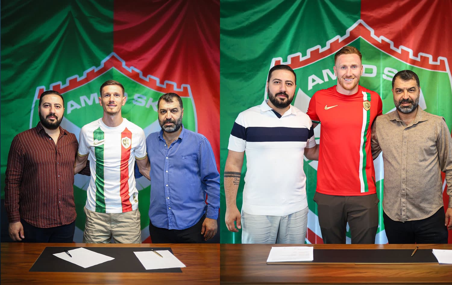 Amedsporê bi Ermal Krasniqi û David Bates re peyman îmze kir