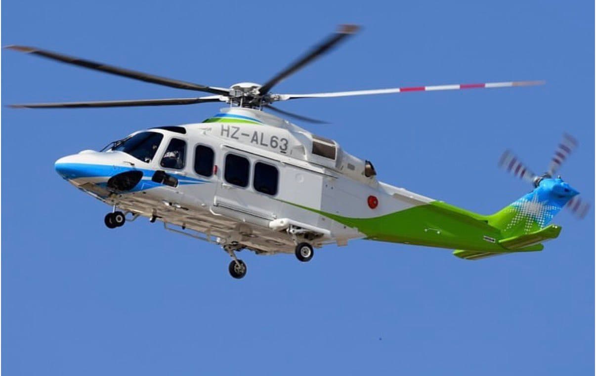 Suudi Arabistan’da helikopterin düşmesi sonucu 14 kişi öldü