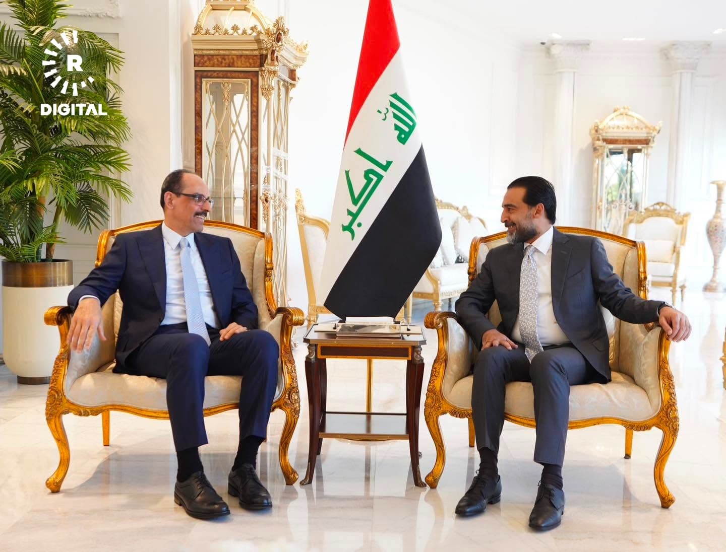 Irak'ta Takaddum Partisi lideri Muhammed el-Halbusi, MİT Başkanı İbrahim Kalın ile bir araya geldi.