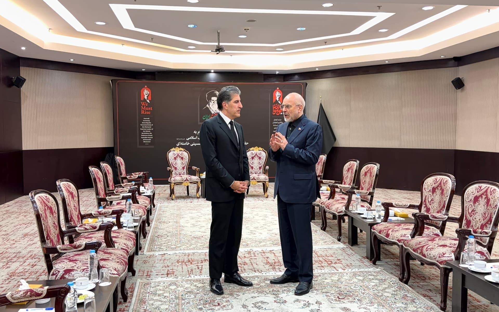 نێچیرڤان بارزانی لەگەڵ قالیباف کۆبووەوە؛ پرسی گفتوگۆکانی ئێران و ئەمریکا تاوتوێ کرا