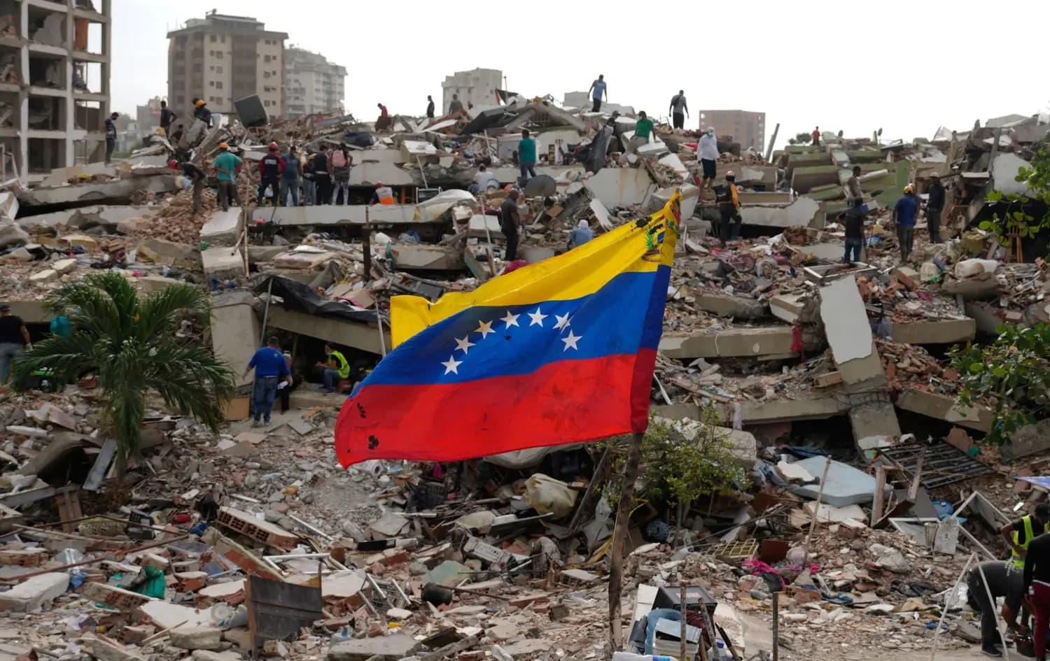 Li Venezuelayê bîlançoya erdhejê giran dibe: 3 hezar û 899 mirî