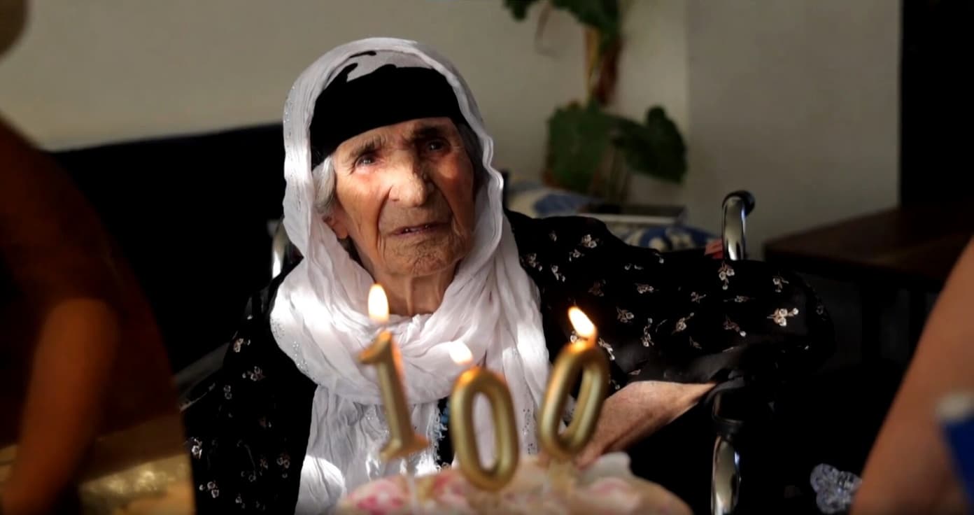 SILÊMANÎ - Eyşe Xan 100 salî ye: Rojbûna wê hat pîrozkirin