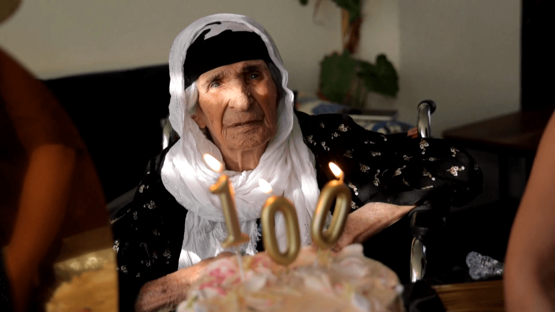 Resident celebrates her 100th birthday at Sulaimani nursing home