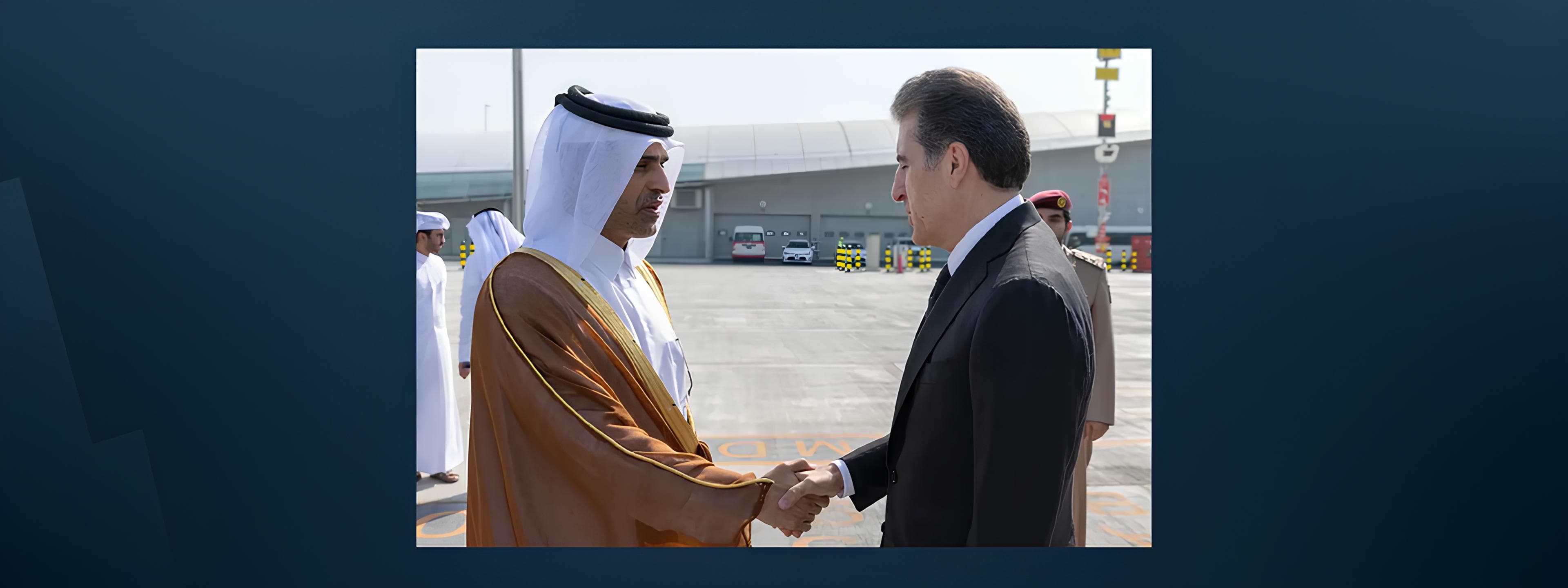 Neçirvan Barzani Katar’da: Eski Emir Şeyh Hamad için taziye ziyareti
