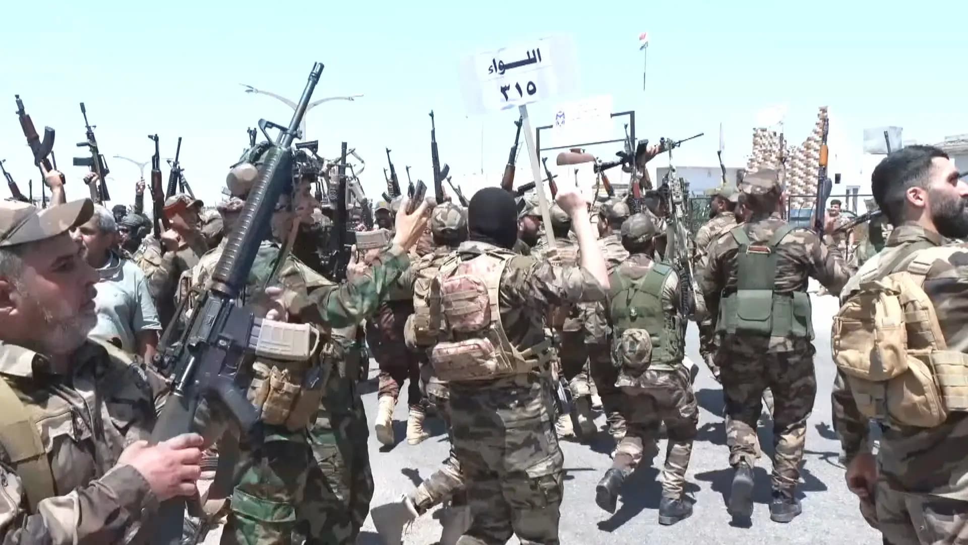 Zeydî li Washingtonê ye, komên çekdar naxwazin çekên xwe deynin