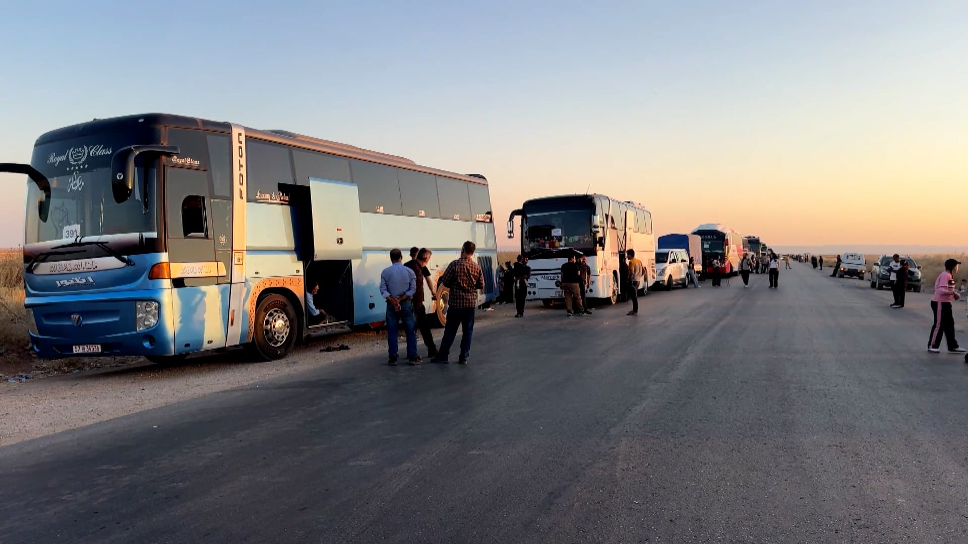 Last group of Afrin IDPs return to their homes