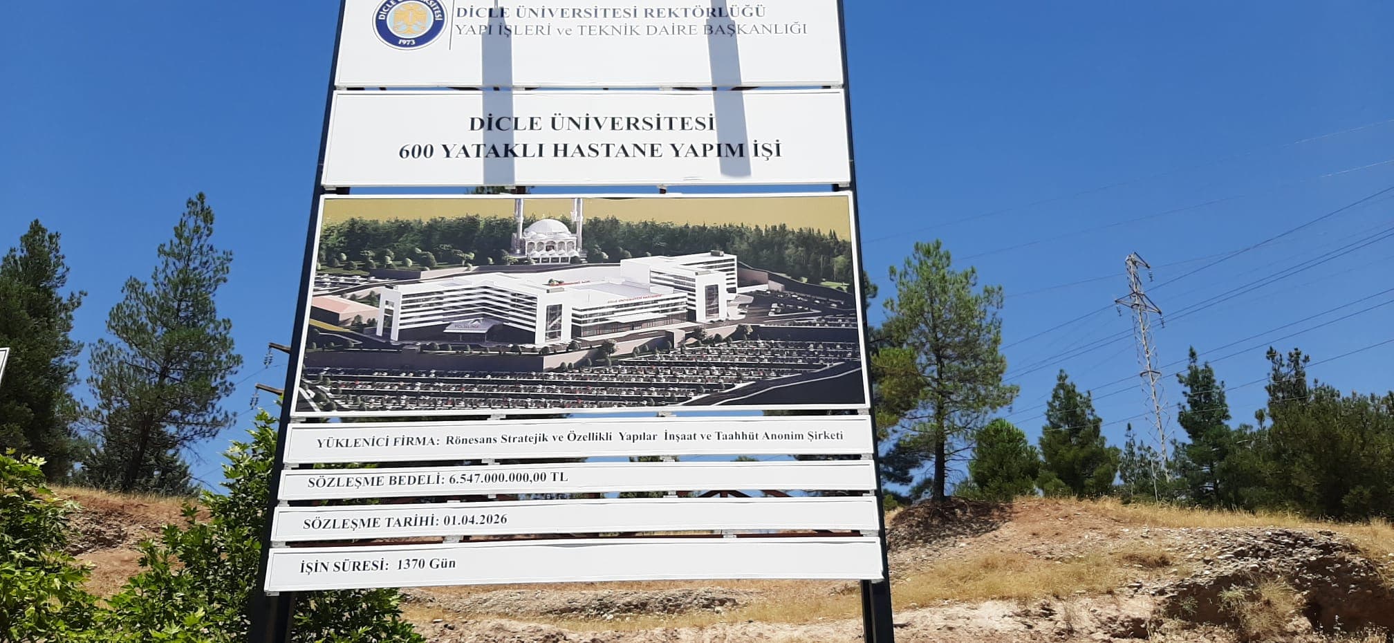 Dicle Üniversitesi’nin hastane projesi hayata geçiriliyor