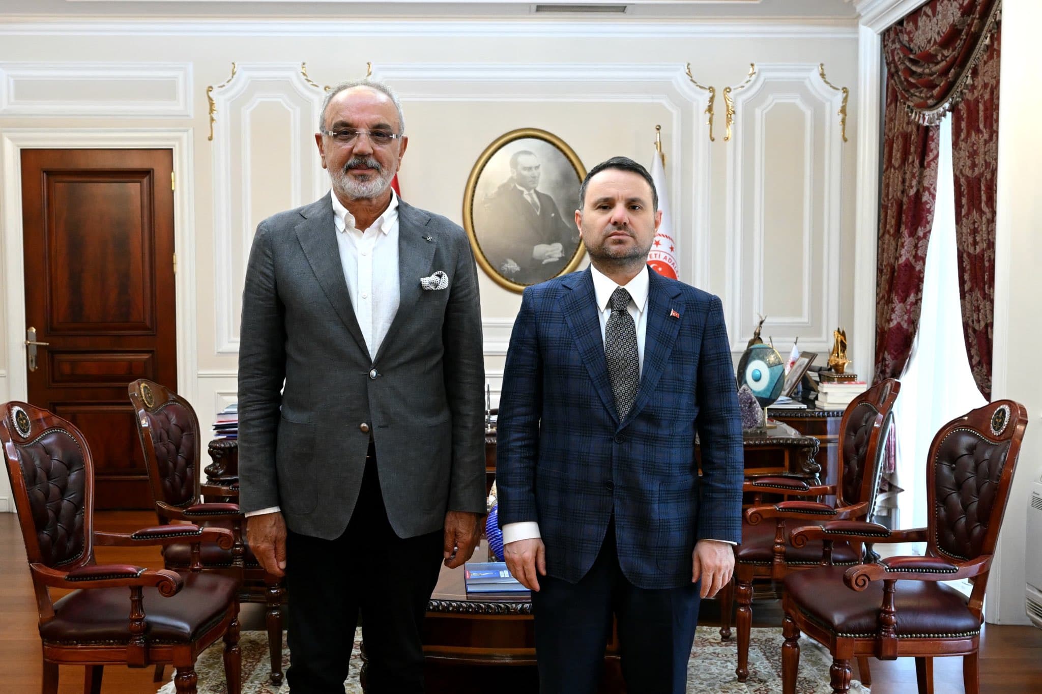 DEM Partili Sırrı Sakık, Adalet Bakanı Gürlek ile görüştü