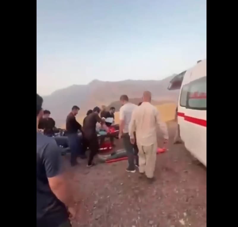 لە هەڵەبجە دوو پەڕەشووتەوان کەوتنە خوارەوە