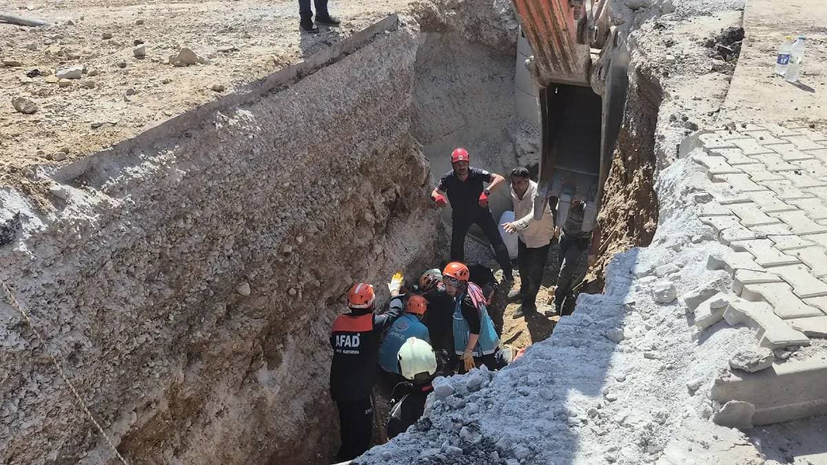 Malatya'da göçük altında kalan 2 işçi hayatını kaybetti