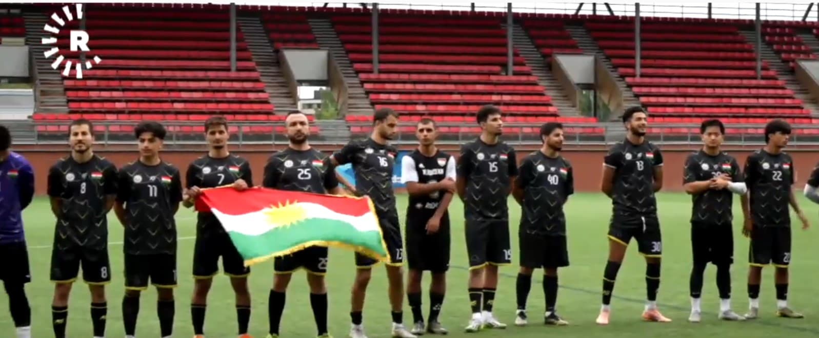 Finlandiya'daki  Kürdistan Futbol Takımı ikinci oldu