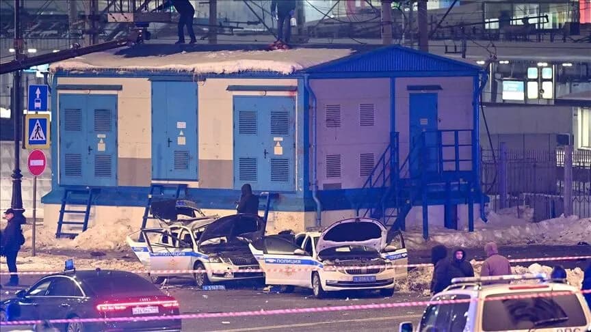 Moskova’da kafe yakınında şiddetli patlama: 3 ölü, 15 yaralı!