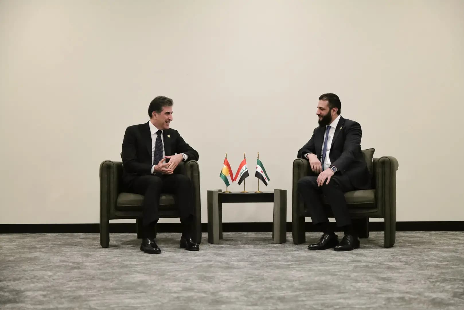 Kürdistan Bölgesi Başkanlığı: Neçirvan Barzani,  Ahmed Şara'nın daveti üzerine Şam'ı ziyaret edecek