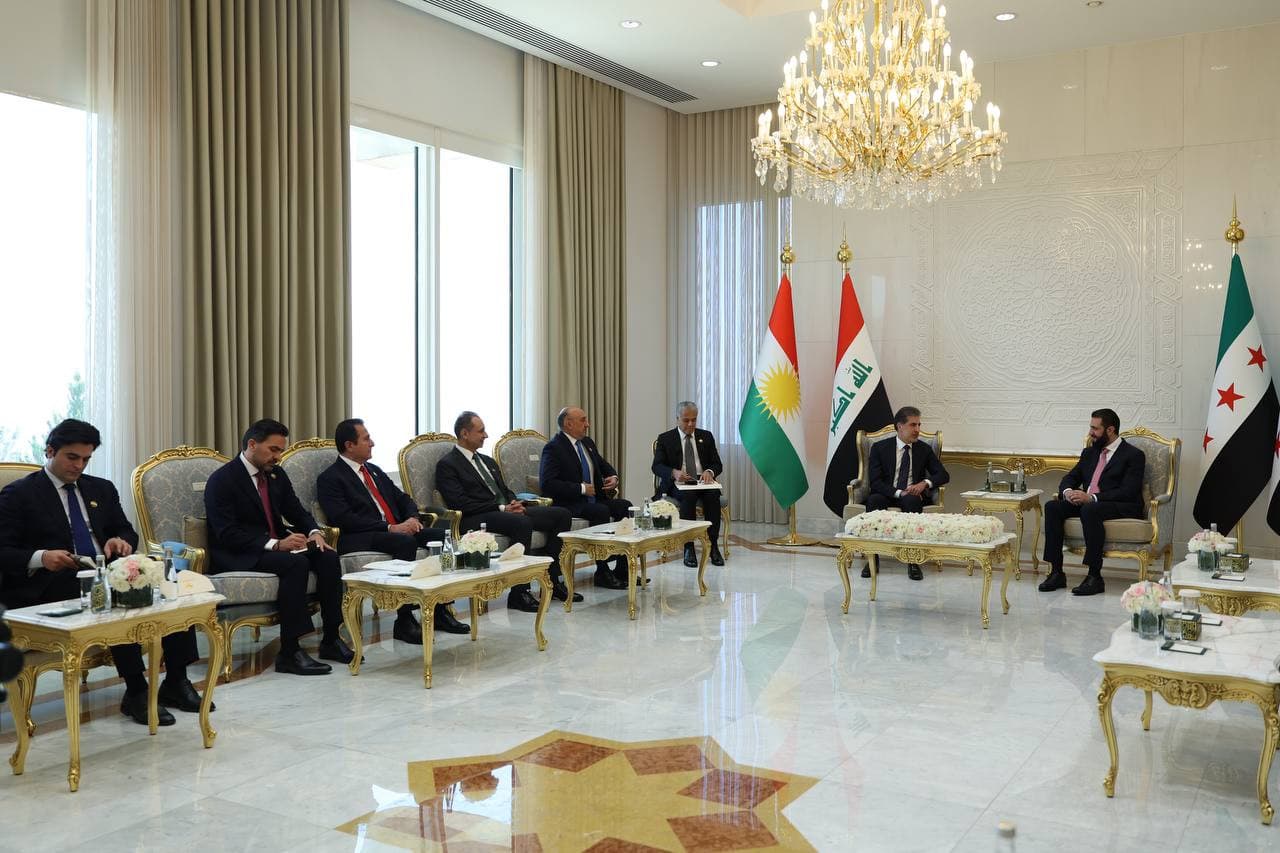 Nêçîrvan Barzanî li Şamê ye: Sûriyeyeke nû û mafên pêkhateyan hatin gotûbêjkirin