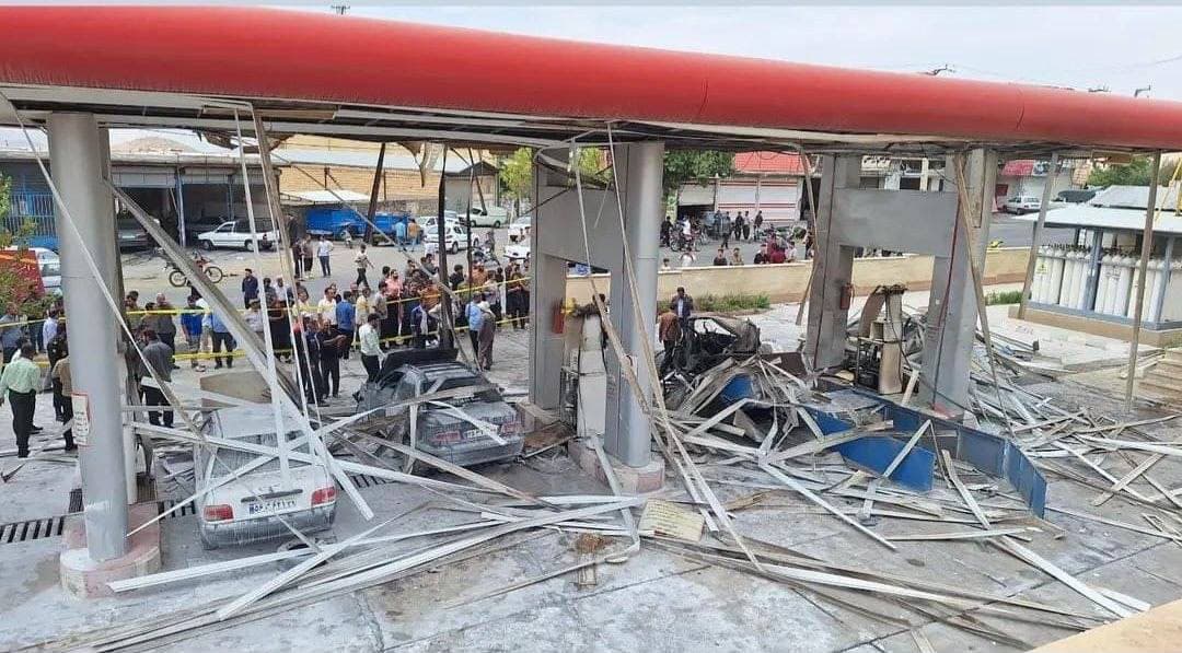 کرماشان.. تەقینەوەی وێستگەیەکی گاز بووە هۆی مردنی کەسێک و برینداربوونی سێی دیکە