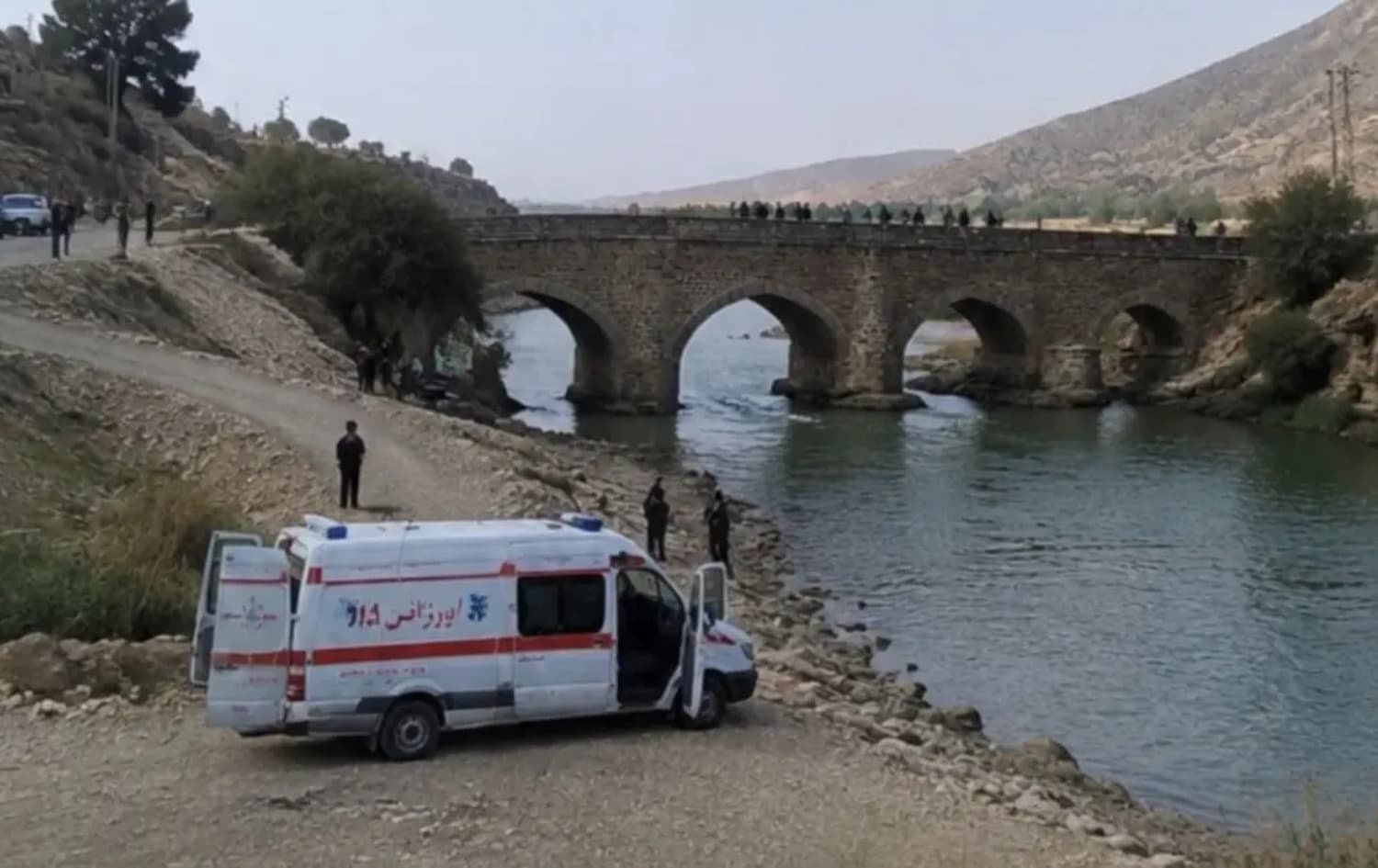Kirmaşan’da acı olay: Suya düşen eşini kurtarmak isterken canından oldu
