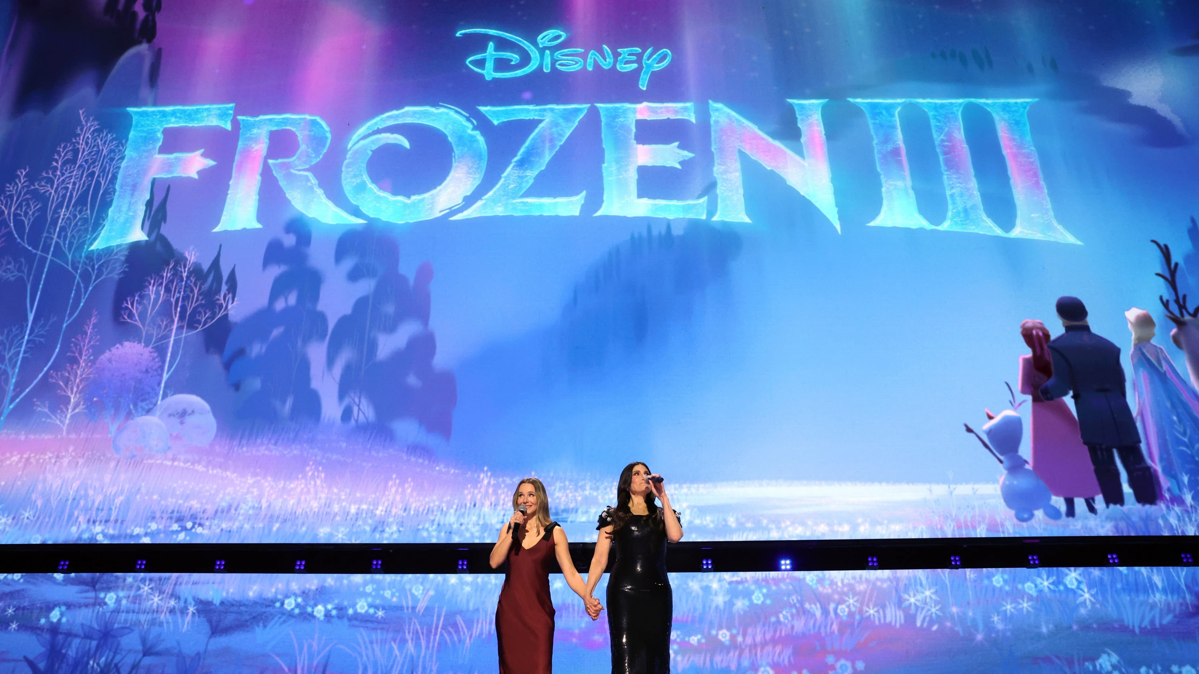 ئەستێرەکانی Frozen 3 هەوادارانیان سەرسام دەکەن