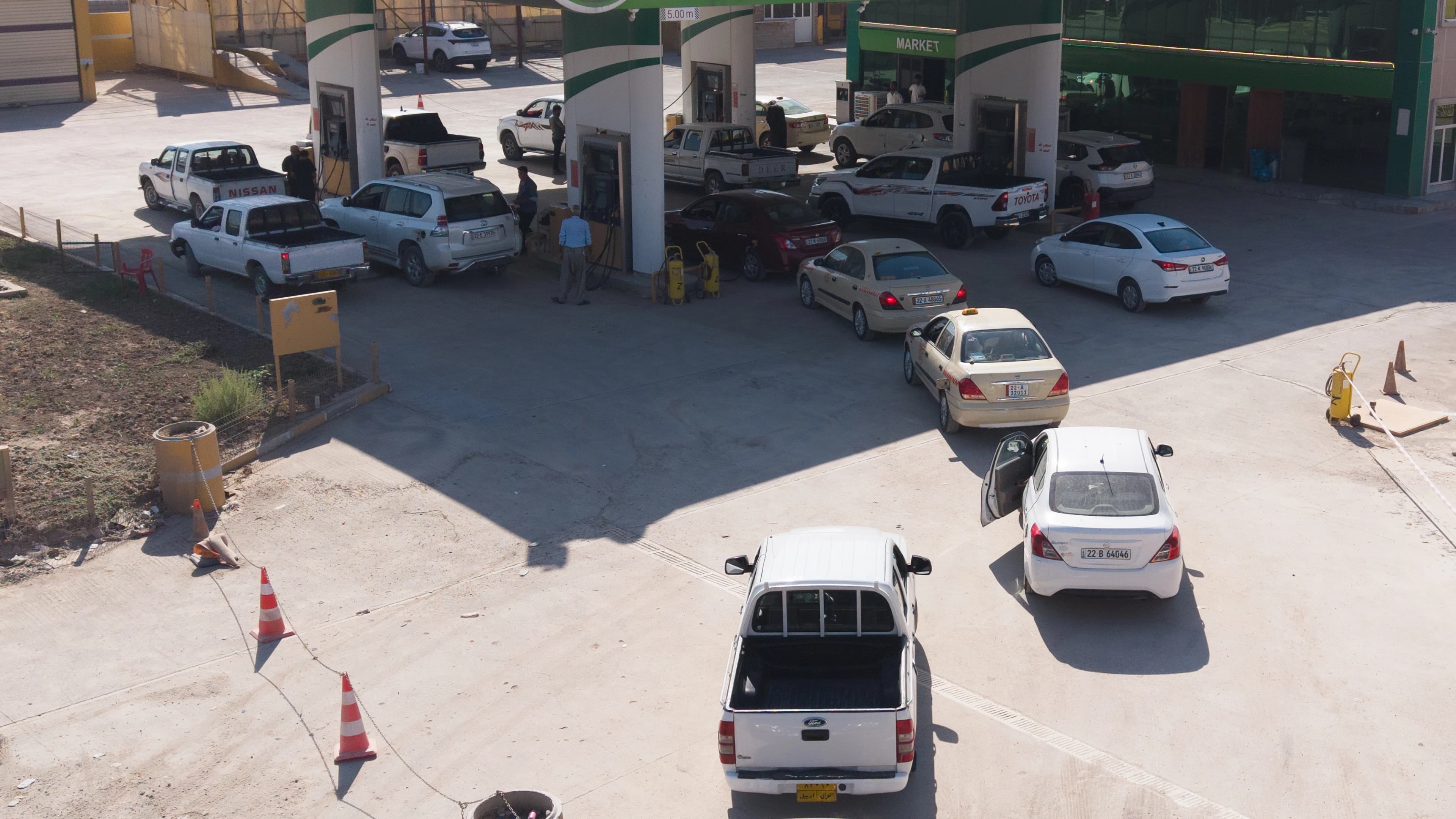 سیستمی دابەشکردنی بەنزین لە کەرکووک دەگۆڕێت