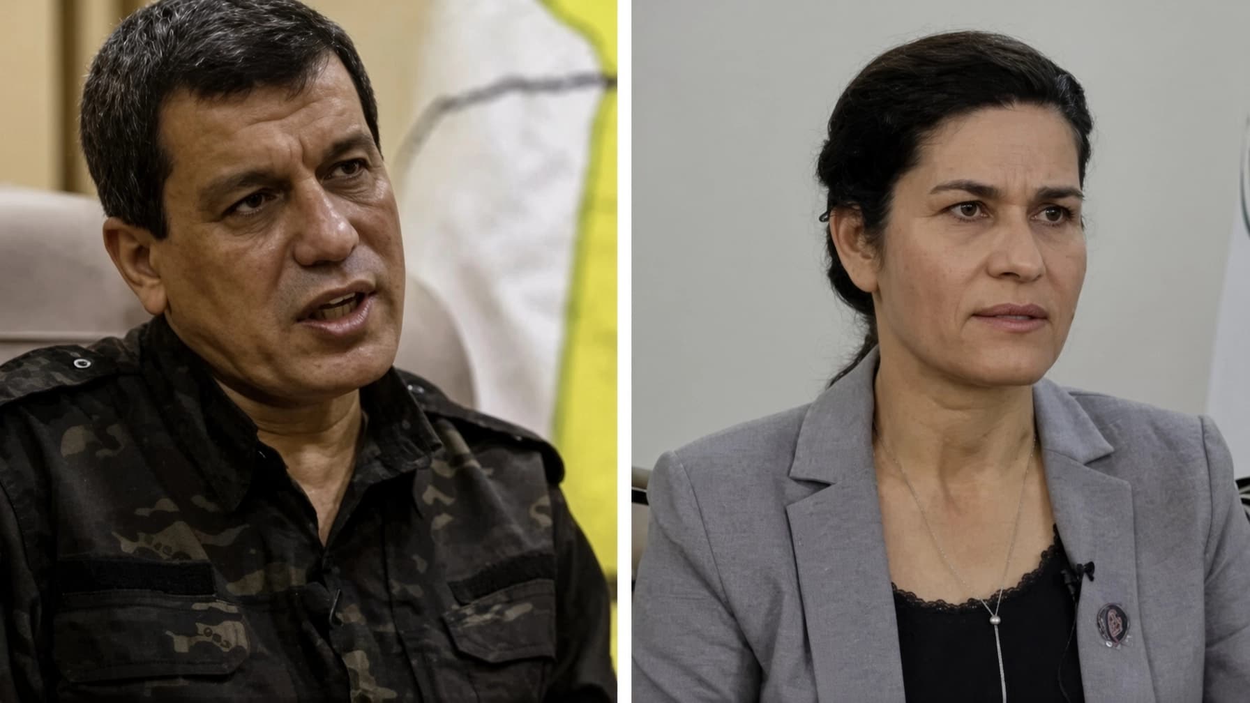 Mazlum Abdi ve İlham Ahmed Şam’a gidiyor