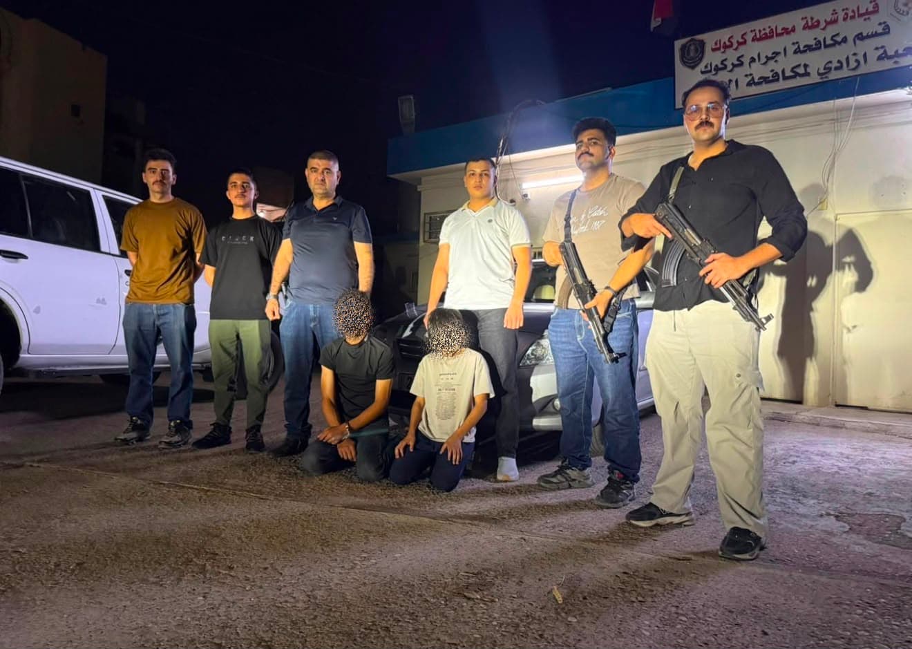 لە کەرکووک منداڵێکی 10 ساڵان لە کاتی دزینی ئۆتۆمبێلێک دەستگیر دەکرێت