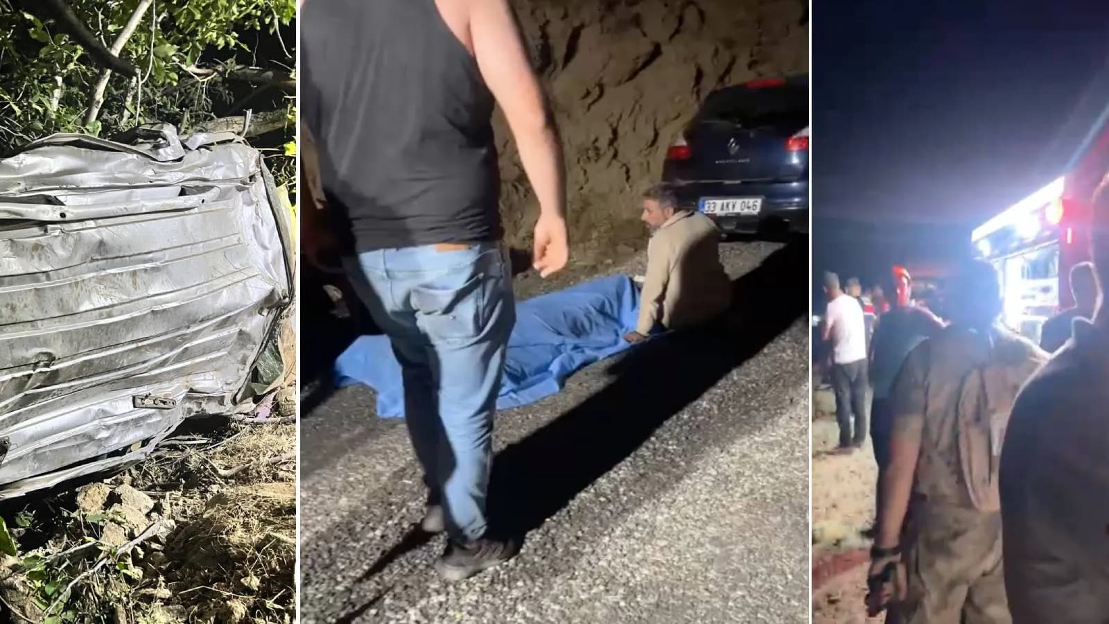Bingöl'de feci kaza: 4 ölü, 5 ağır yaralı