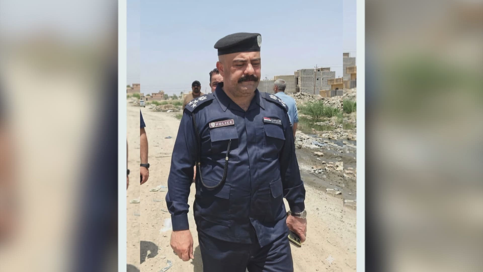 لە بەغدا ئەفسەرێکی پۆلیس لە کاتی لابردنی زیادەڕۆییدا کوژرا و کەسوکاری گومان دەکەن بە پیلان نێردرابێت