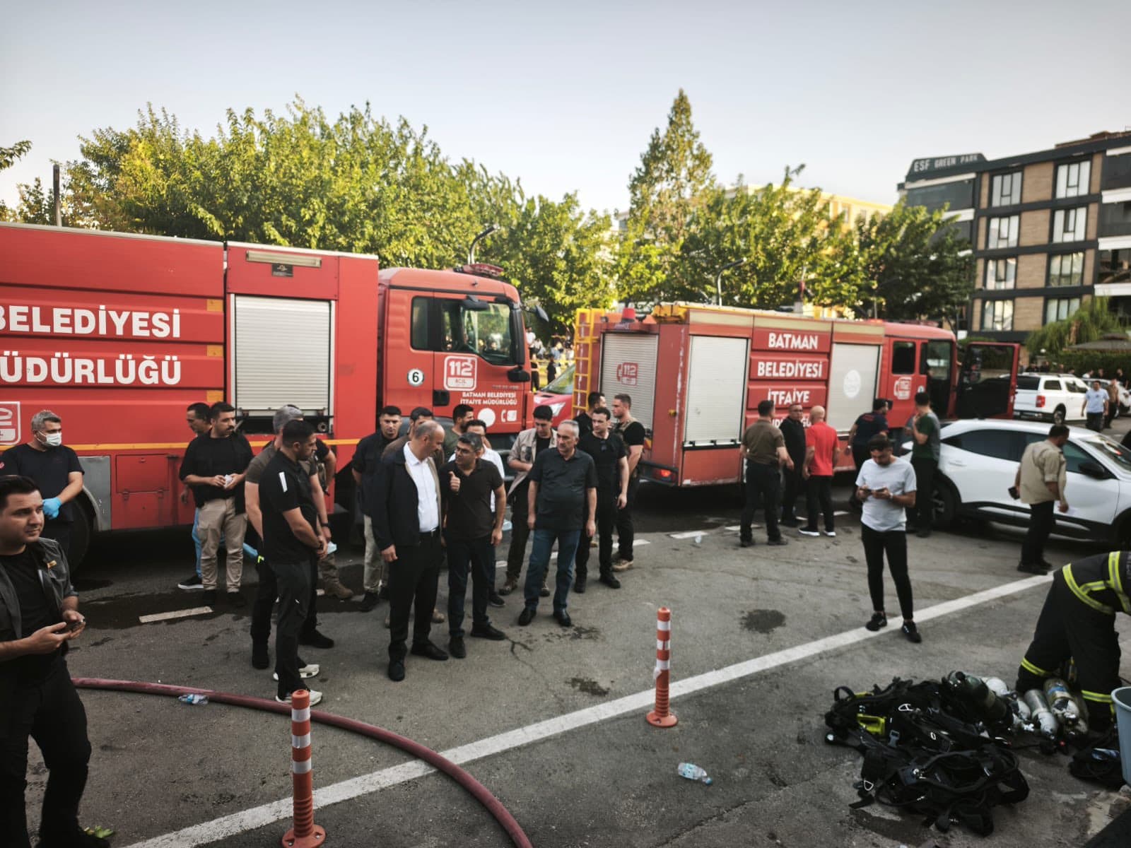 Batman’da bir spor salonunda yangın: 2 kişi yaşamını yitirdi, 10 yaralı