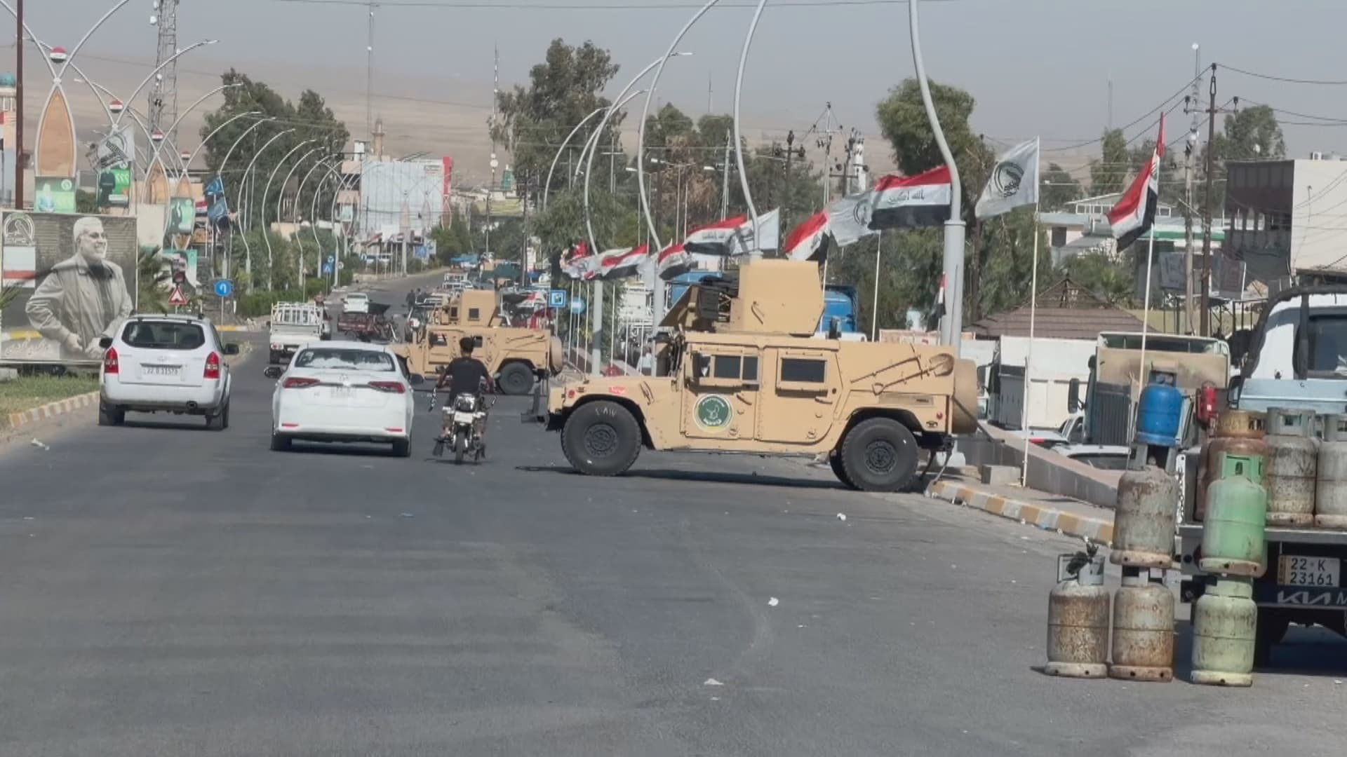 لە هێرشێک بۆ سەر حەشدی شەعبی لە پردێ چەکدارێک کوژرا و یەکێکی دیکەش برینداربوو