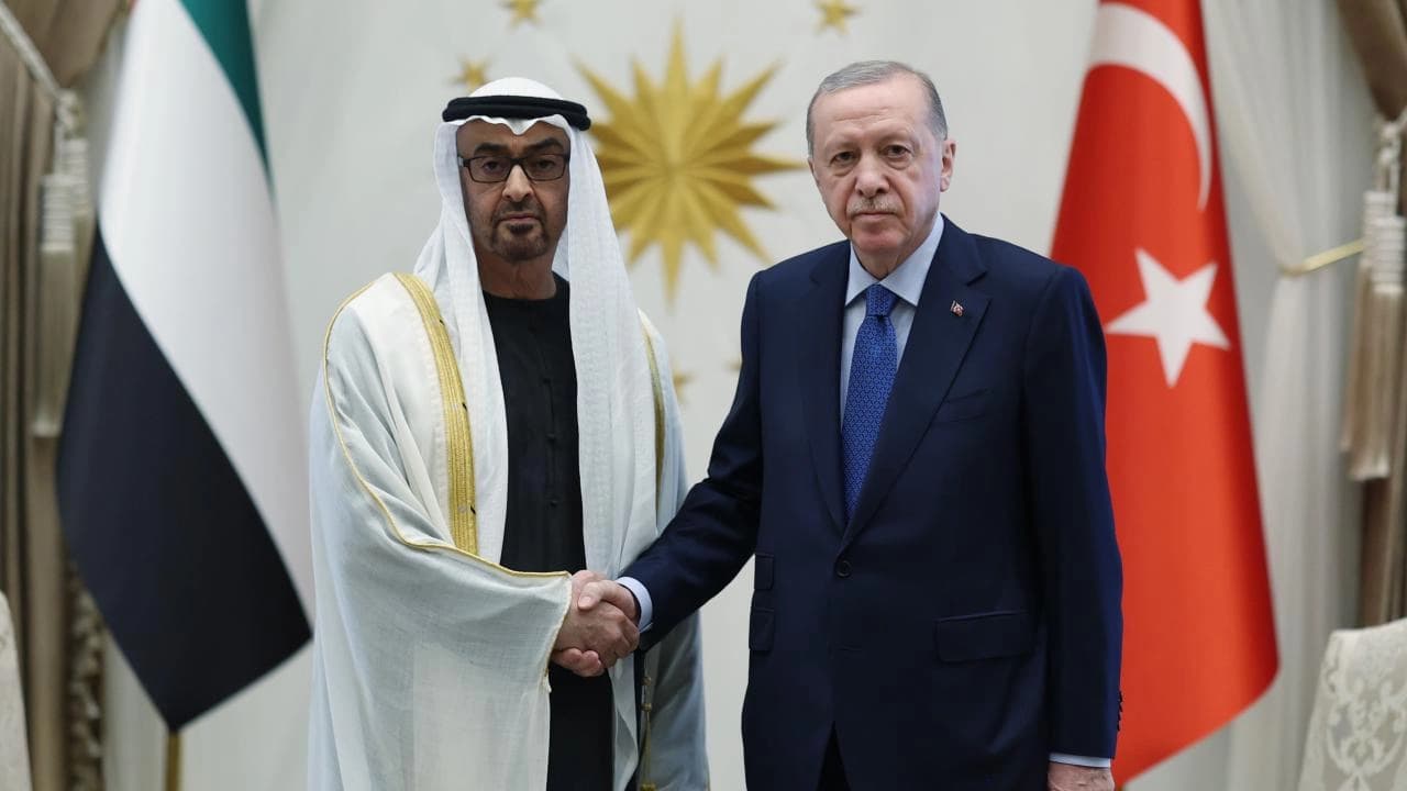 Erdoğan ve Al Nahyan, İran-ABD gerilimi ve bölgesel gelişmeleri görüştü